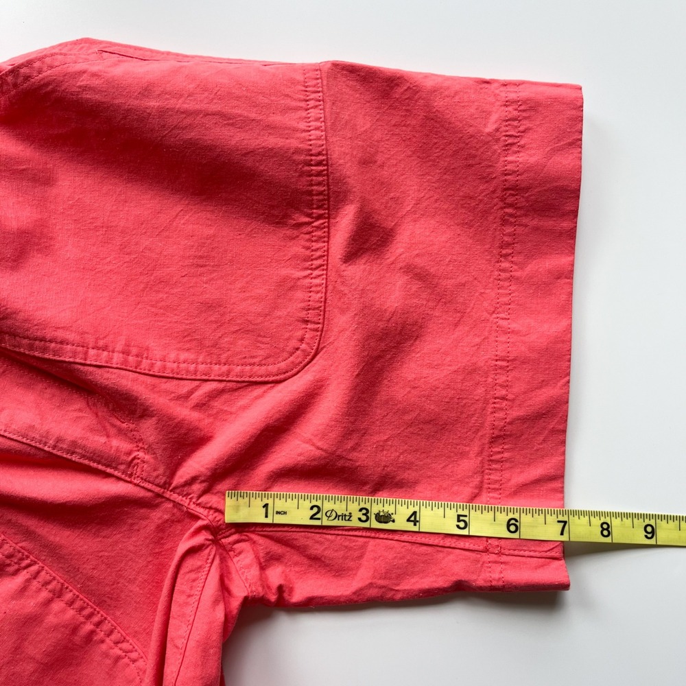 NEW Duluth Trading Co Cotton Hemp 7" Shorts Womens 2 Coral - Picture 6 of 8